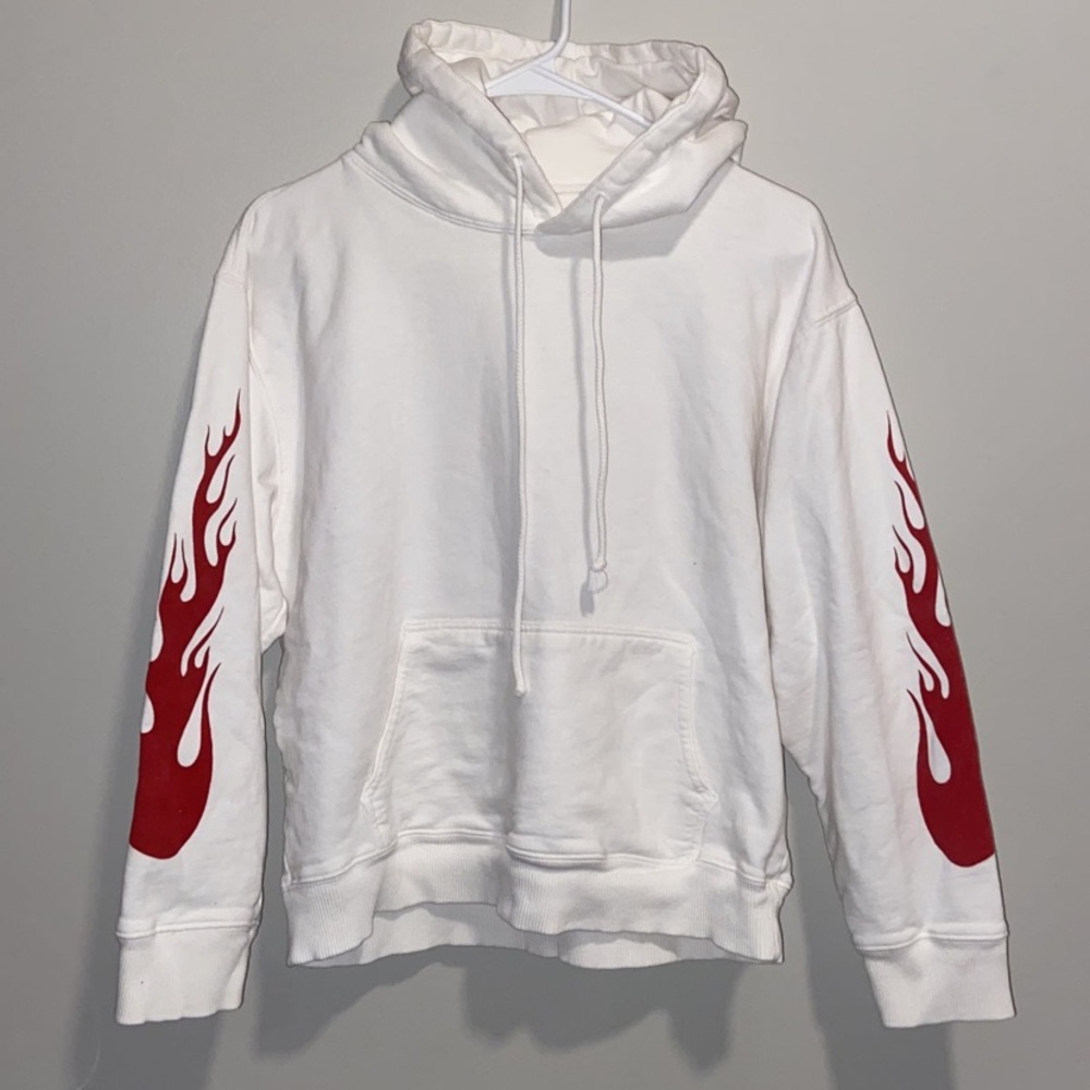 Brandy Melville Flame Hoodie